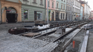 Oprava 8. května finišuje, tramvaje budou jezdit v trase trojky