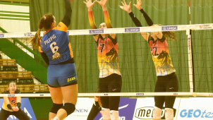 Volejbalistky VK UP vyhrály v Králově Poli