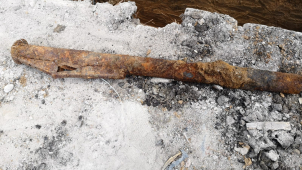 Dělníci na třídě Míru v Olomouci našli pancéřovku