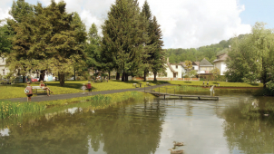 Rybníček a okolí v Denisově ulici v Jeseníku čeká proměna