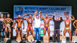 Kulturista Patrik Šerý získal bronz