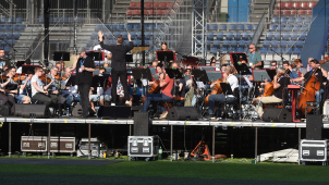 Festival filharmonie opanuje Andrův stadion
