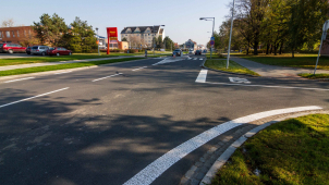 Z ošklivé výpadovky z Prostějova na Blansko je moderní silnice