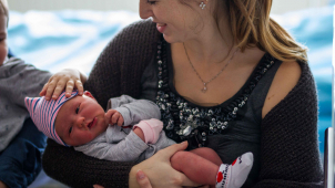 Prvním dítětem roku je Kristýna z Prostějovska