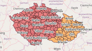 Česko zasáhne orkán Sabine, hasiči i silničáři v pohotovosti