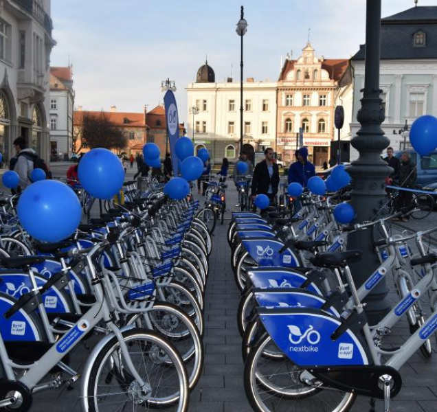 Vedení Prostějova vybralo nového provozovatele sdílených kol