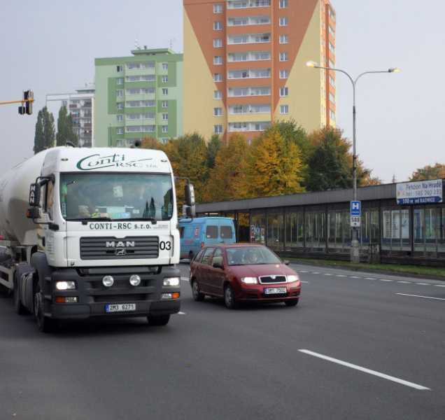Olomouc vyžene kamiony nad 12 tun z jihu města