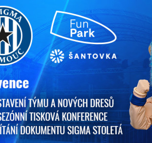 Sigma u Šantovky: klub představí kádr a nové dresy