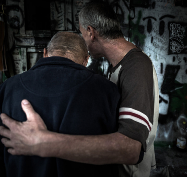 Historii a současnost charity propojil fotograf Jindřich Štreit