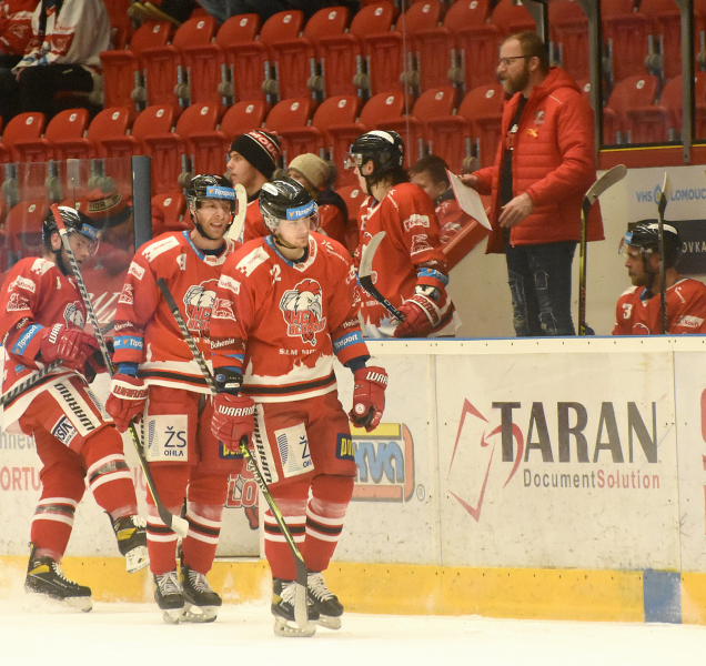 Hokejisté HC Olomouc podlehli Vítkovicím