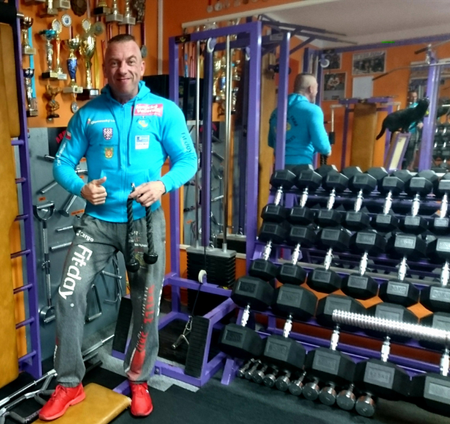 Kulturista Šerý se chystá na International Malta Grand Prix