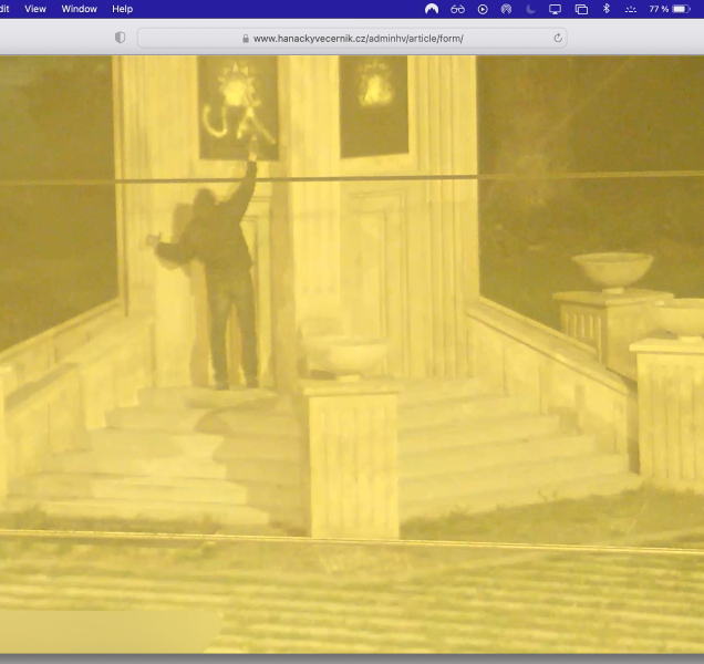 Policie prosí o pomoc při hledání sprejera