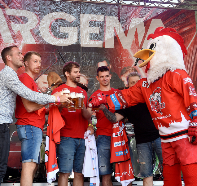 Hokejisté HC Olomouc při Mora festu porazili Zlín