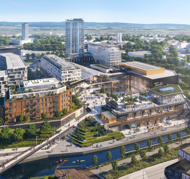 Vizuály rozšíření Šantovky jsou venku! Vznikne nová čtvrť