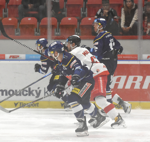 Hokejisté HC Olomouc dali Motor na nájezdy