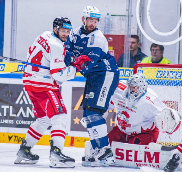 Hokejisté HC Olomouc obrali v Brně Kometu