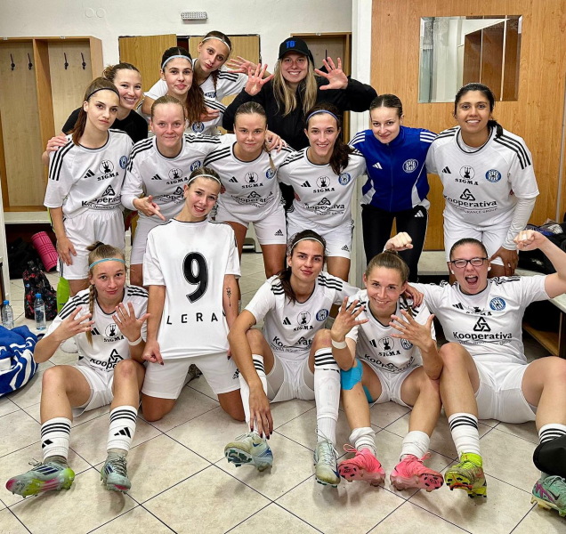 Fotbalistky SK Sigma daly v Teplicích devět gólů