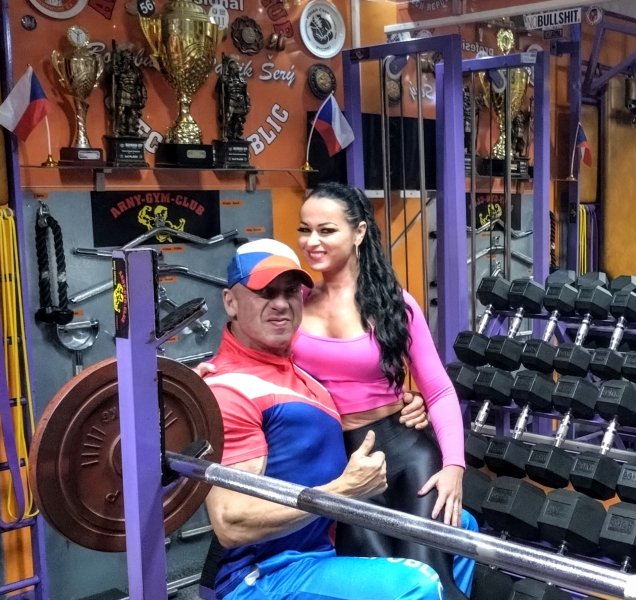 Kulturista Patrik Šerý se chystal na novou sezonu