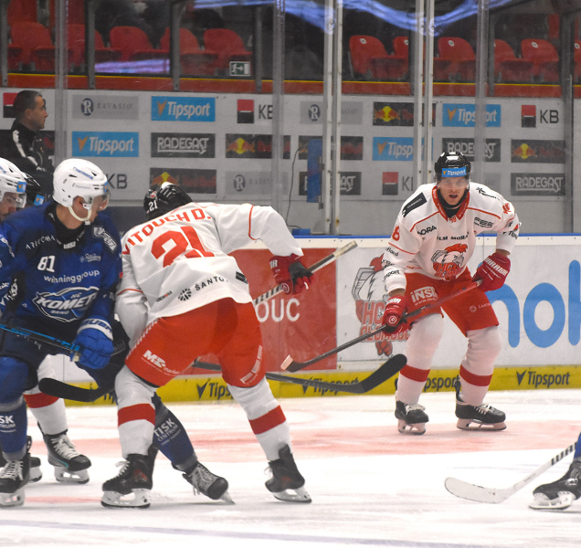 Hokejistům HC Olomouc se nezadařilo ani v Hradci