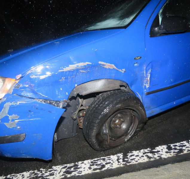 U Loštic boural opilý řidič, naštěstí nikoho nezranil