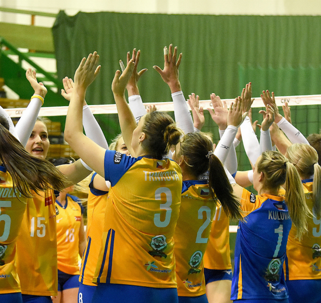 Volejbalistky UP porazily Královo Pole, Šternberk zase Šelmy