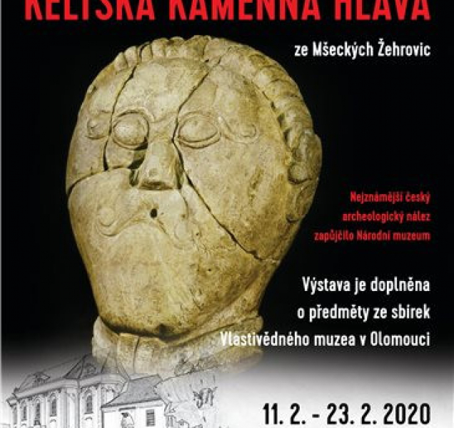 Keltská hlava dorazila do Olomouce