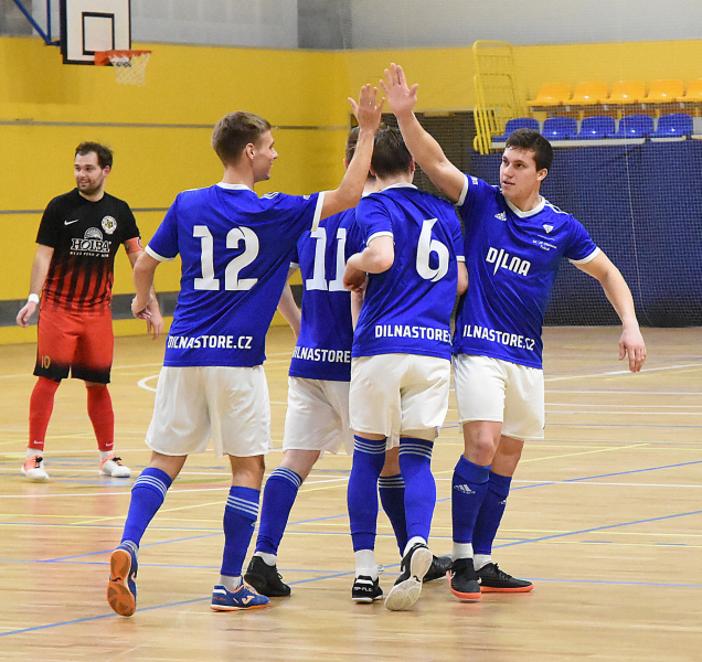 Futsalisté SK UP Olomouc zvítězili nad Jeseníkem