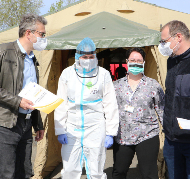 Hromadné testování v Olomouci? Zatím bez problémů