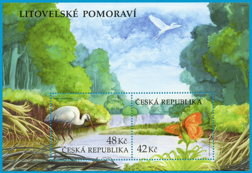 Česká pošta vydala známky s motivy Litovelského Pomoraví