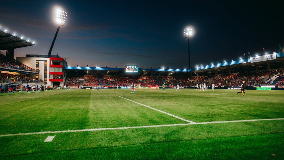 Utkání SK Sigma v Plzni bylo kvůli play-off pohárů odloženo